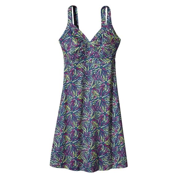 Patagonia Miniette Athletic V-neck Mini Dress Size Small - Picture 1 of 8